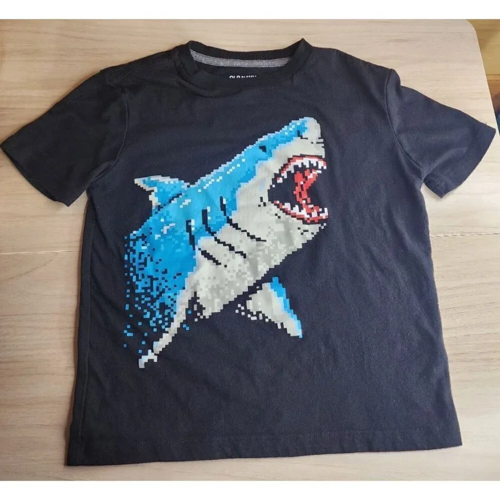 3 Kids Old Navy T-shirt Lot of 3 Tee-Shirts Kids Size Small 6/7
